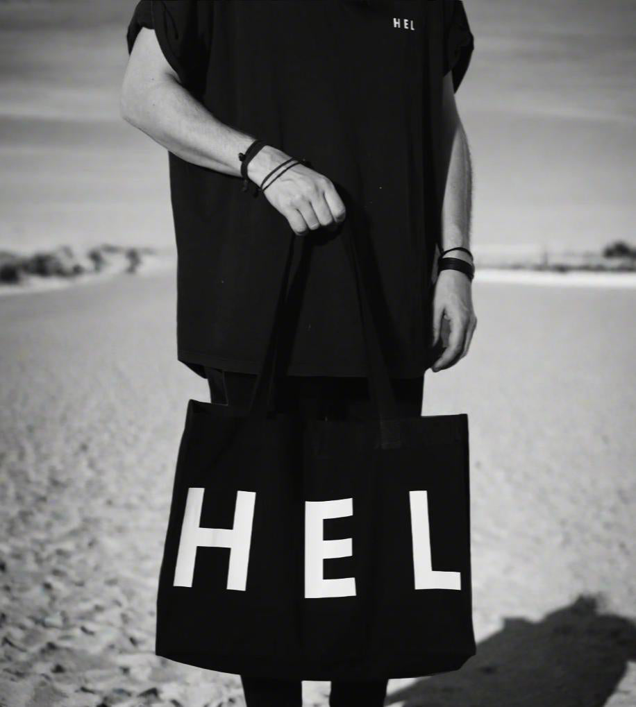 HEL N° 5 | Black Shopper Bag