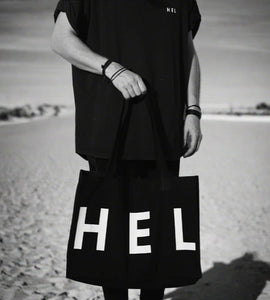 HEL N° 5 | Black Shopper Bag
