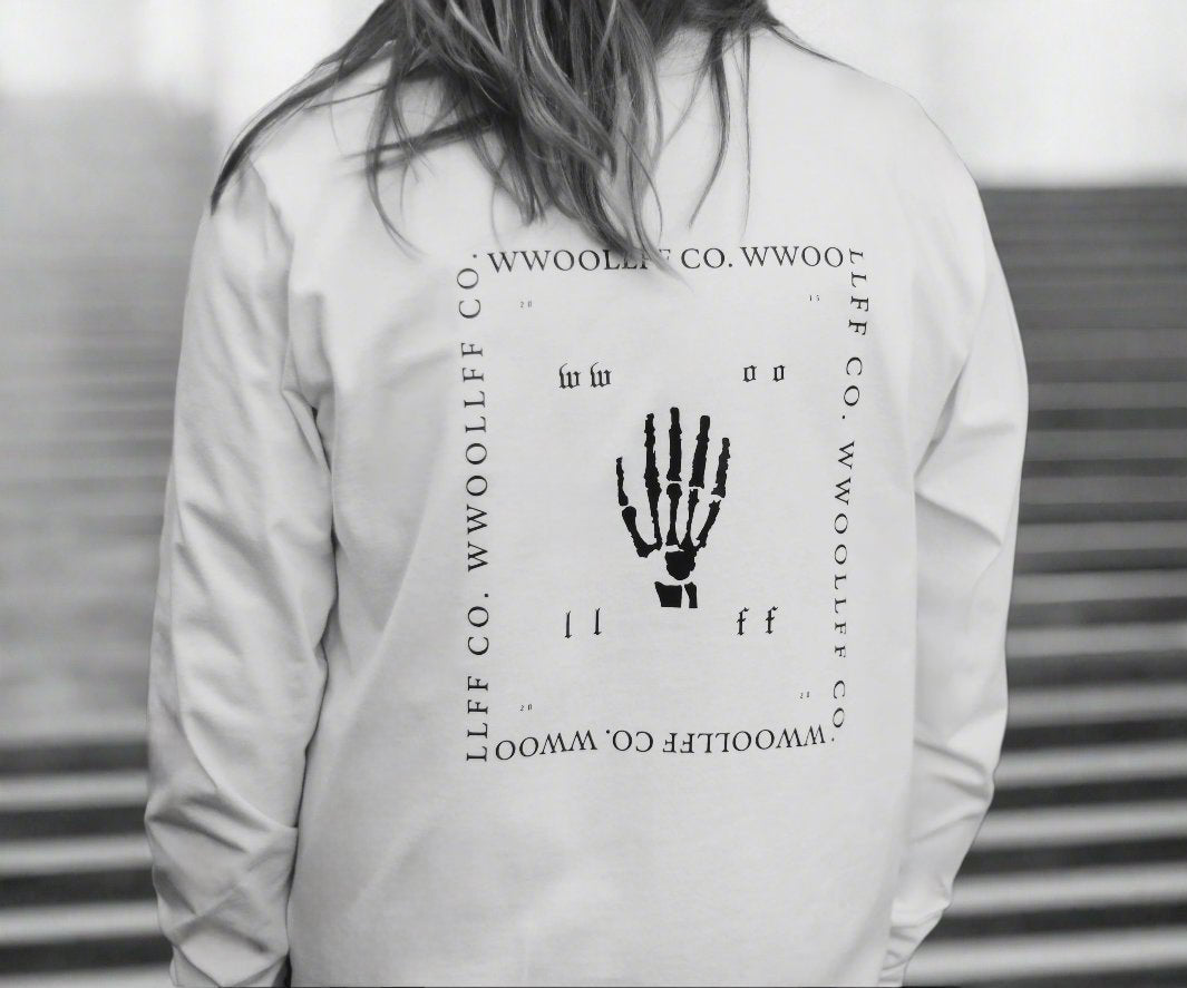 WWOOLLFF Hand | White Long Sleeve