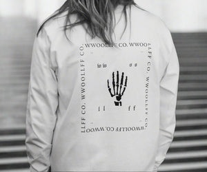 WWOOLLFF Hand | White Long Sleeve