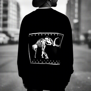 Mammoth | Oversized Black Sweatshirt