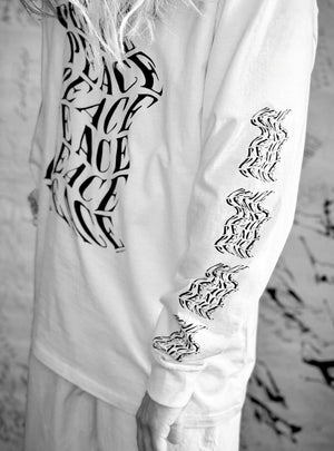 Peace III | Raw Natural White Long Sleeve