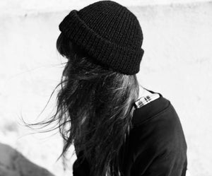 Black WWOOLLFF CO. Beanie
