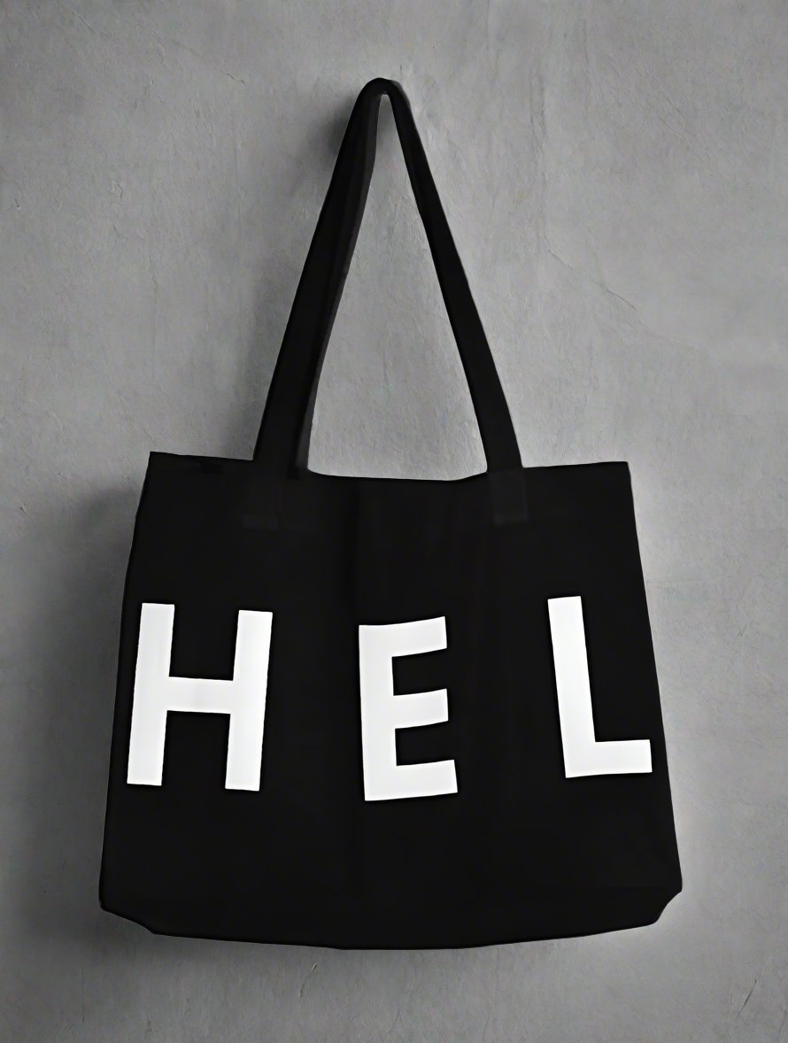 HEL N° 5 | Black Shopper Bag