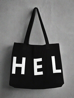 HEL N° 5 | Black Shopper Bag