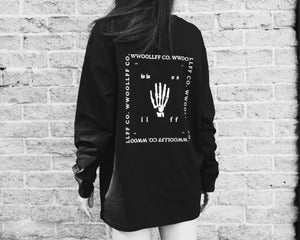 WWOOLLFF Hand | Black Long Sleeve