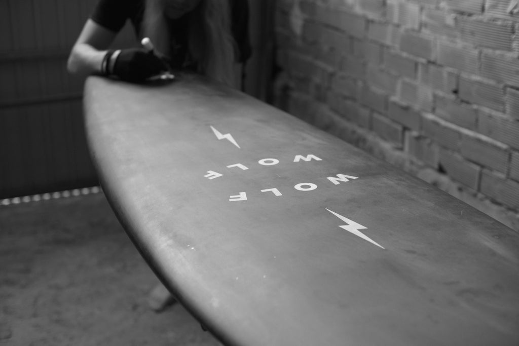 WWOOLLFF Pyramid | Black Fish Surfboard – WWOOLLFF CO.
