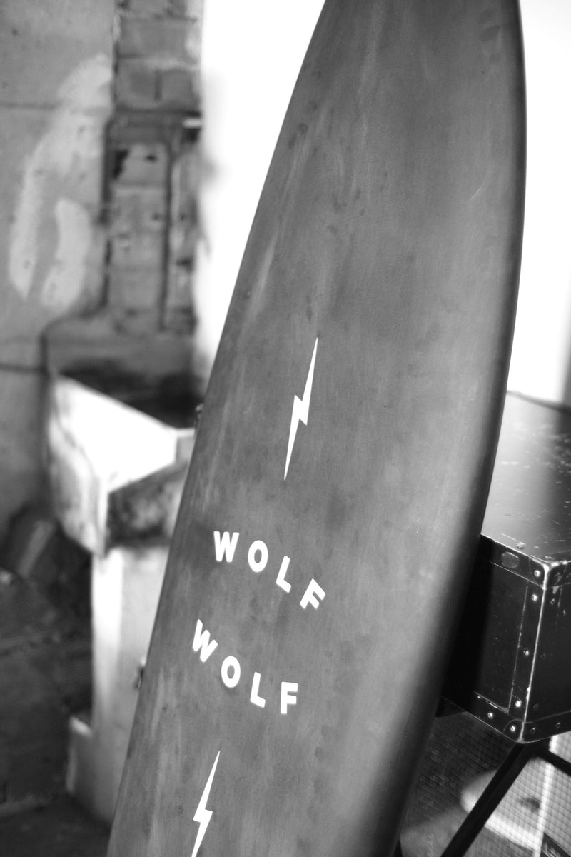 WWOOLLFF Pyramid | Black Fish Surfboard – WWOOLLFF CO.