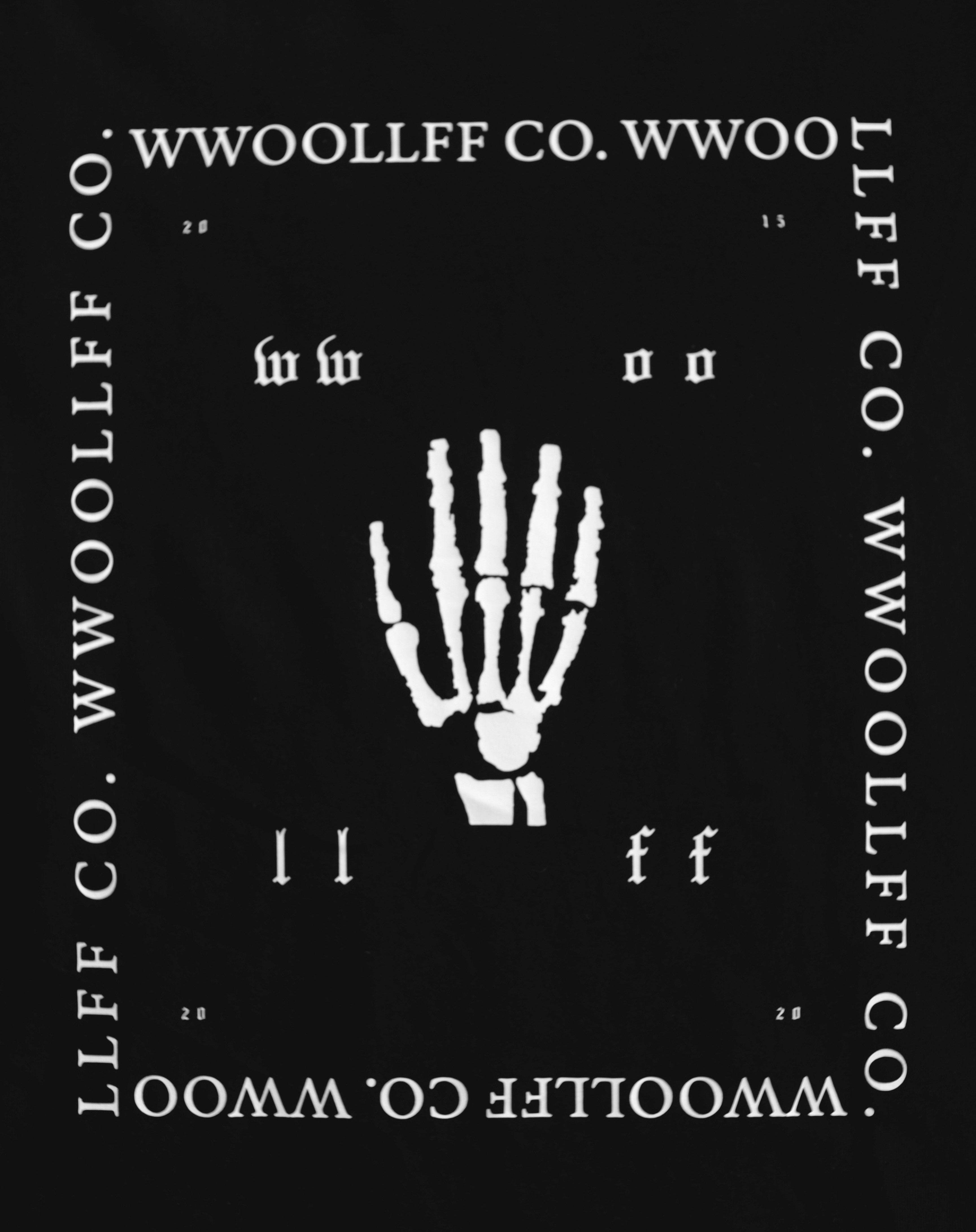 WWOOLLFF Hand | Black Long Sleeve