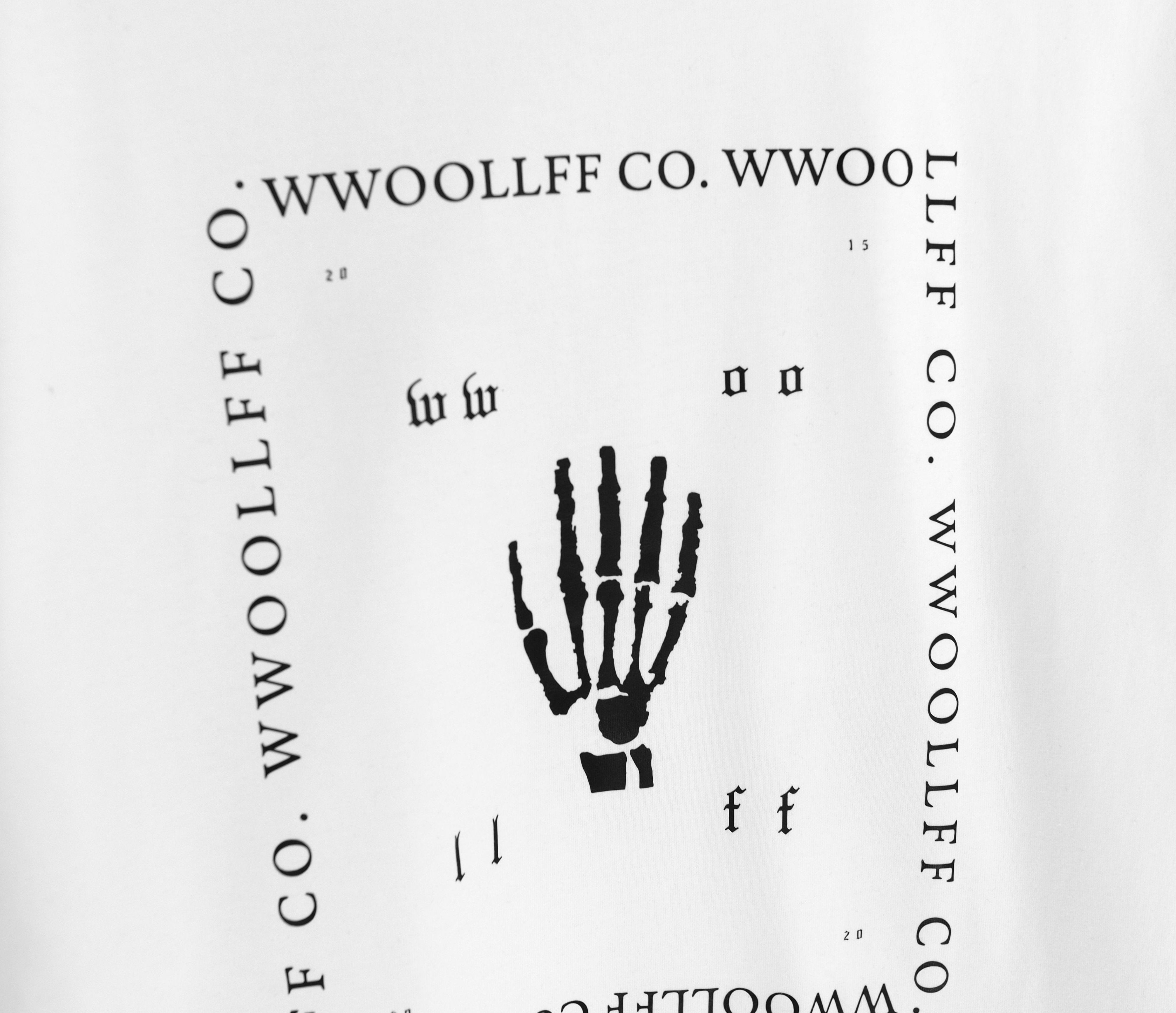 WWOOLLFF Hand | White Long Sleeve